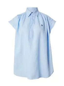 Блузка Polo Ralph Lauren, светло-синий