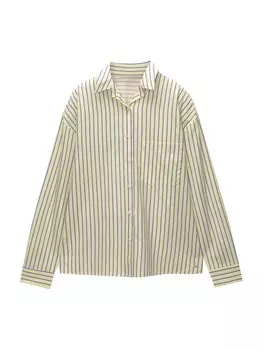 Блузка Pull&Bear, цвет Limone
