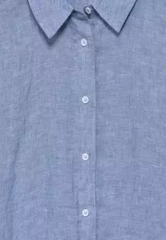 Блузка-рубашка Chambray Cecil, синяя