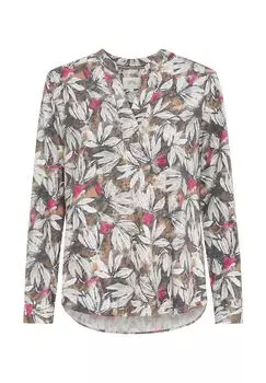 Блузка с длинными рукавами camel active, цвет Aop Magnolia