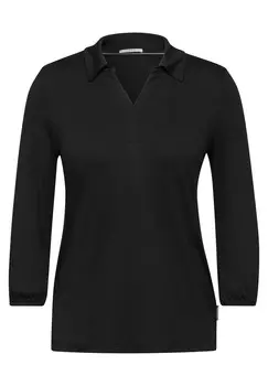 Блузка с коротким рукавом CECIL Blouse, черный