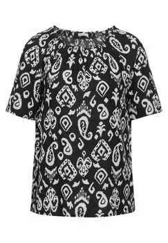 Блузка с коротким рукавом CECIL Blouse, черный
