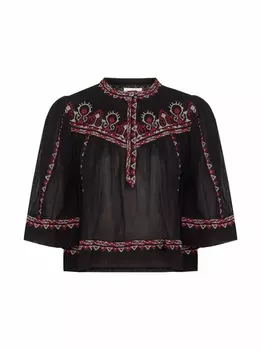 Блузка с вышивкой Juline Isabel Marant toile