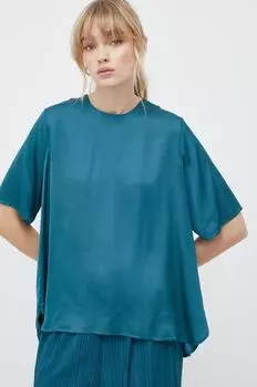 Блузка Samsoe Samsoe Samsoe Samsoe, зеленый