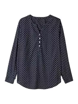 Блузка SHEEGO Blouse, темно-синий