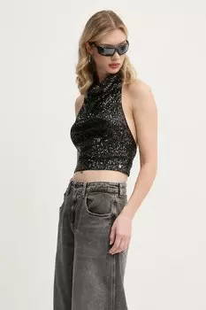 Блузка Superdry, черный