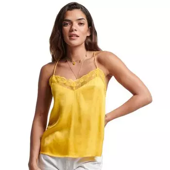Блузка Superdry Studios Satin Cami, желтый