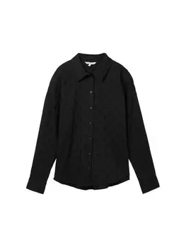 Блузка TOM TAILOR DENIM, черный