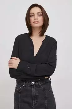 Блузка Tommy Hilfiger, черный