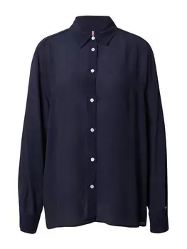 Блузка Tommy Hilfiger, темно-синий