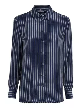 Блузка Tommy Hilfiger, темно-синий