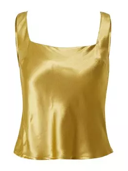 Блузка TOPSHOP, оливковый