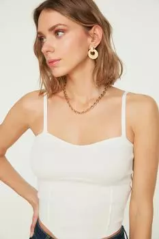 Блузка TRENDYOLMLLA, экру