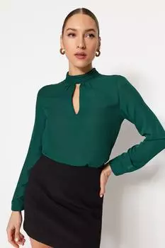 Блузка TRENDYOLMLLA, зеленый