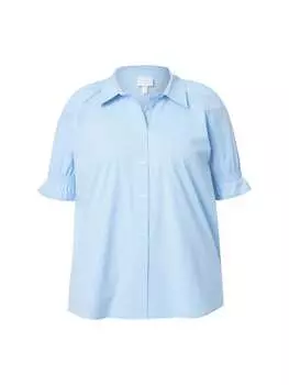 Блузка Ulla Popken, цвет taubenblau