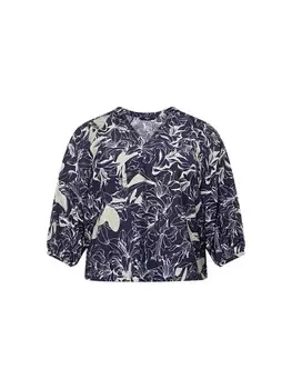 Блузка Vero Moda ABBI, темно-синий