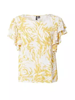 Блузка VERO MODA ANI BEA, желтый