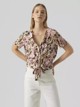 Блузка Vero Moda, бежевый