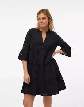 Блузка Vero Moda черного цвета
