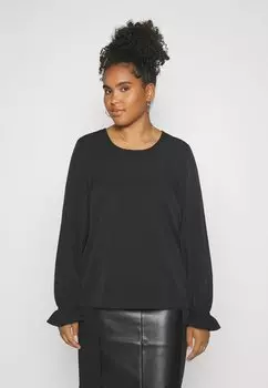 Блузка Vero Moda Curve VMCBIRD, черный