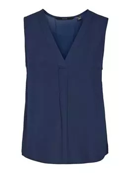 Блузка Vero Moda DERMA, темно-синий