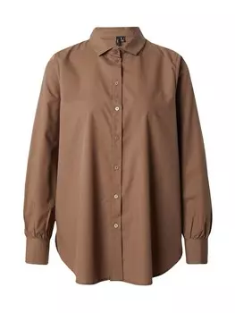 Блузка VERO MODA ELLA, коричневый