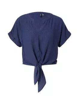 Блузка VERO MODA GABBI, темно-синий