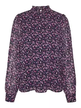 Блузка Vero Moda HOLLY, розовый/черный