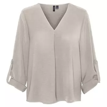Блузка Vero Moda Kas, бежевый
