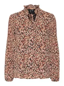 Блузка Vero Moda, коричневый