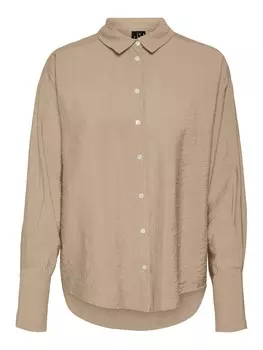 Блузка VERO MODA LENA, темно-бежевый