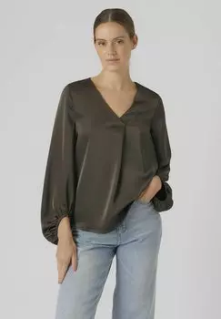 Блузка Vero Moda LOVIE WV POP6 GA, цвет peat