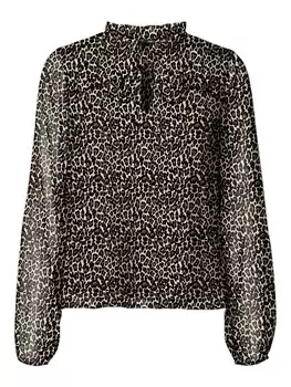 Блузка VERO MODA MILLA, бежевый