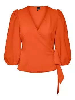 Блузка VERO MODA PEPPER, апельсин