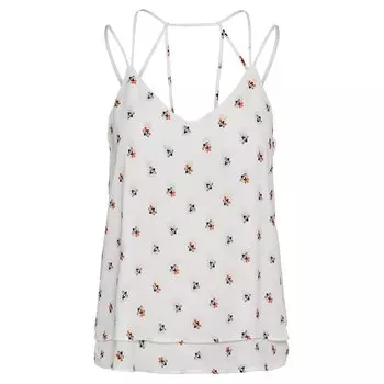 Блузка Vero Moda Poel Aop, разноцветный