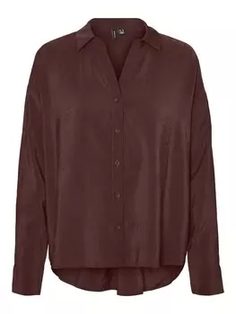 Блузка VERO MODA Quenny, шоколад