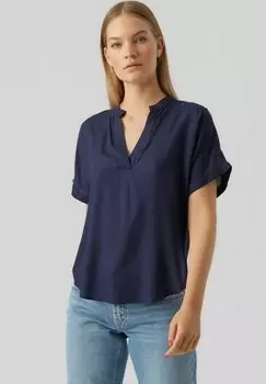 Блузка Vero Moda, темно-синий