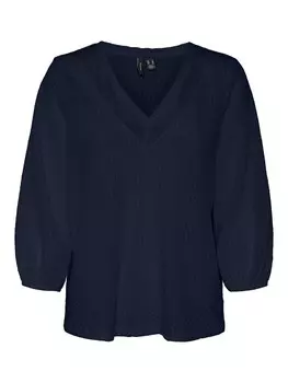 Блузка VERO MODA, темно-синий