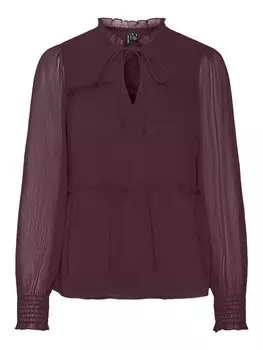 Блузка Vero Moda VANESSA, малиновый