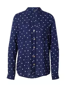 Блузка VERO MODA VMBumpy, темно-синий