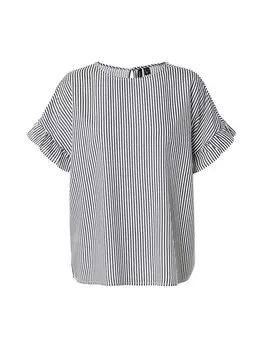 Блузка VERO MODA VMBUMPY, темно-синий