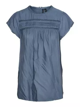 Блузка VERO MODA VMDEBBIE, темно-синий