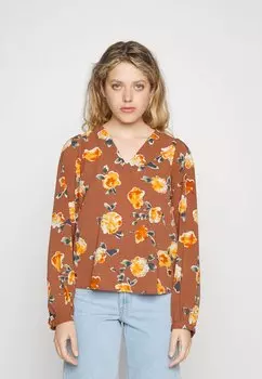 Блузка Vero Moda VMHYMS SAGA V NECK, цвет aztec/hyms