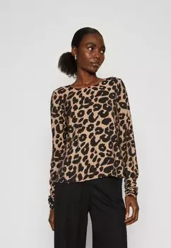 Блузка Vero Moda VMIRIS ROUCHING, бежевый