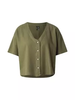 Блузка VERO MODA VMJESMILO, оливковый