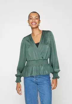 Блузка Vero Moda VMMARY SMOCK, цвет dark forest