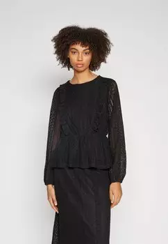 Блузка Vmhoney Vero Moda, черный