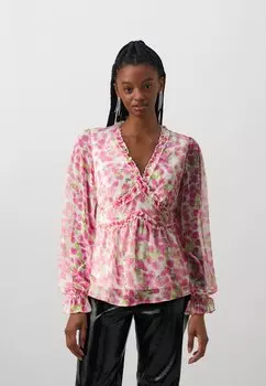 Блузка Vmsmilla Frill Blouse Vero Moda, цвет snow white