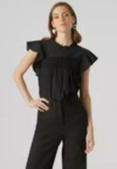 Блузка VMTRINE Vero Moda, черный