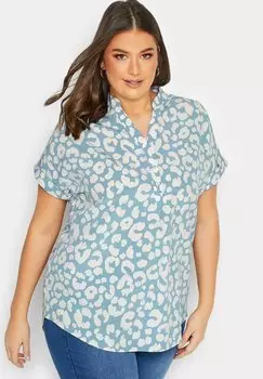 Блузка Yours Clothing, синий